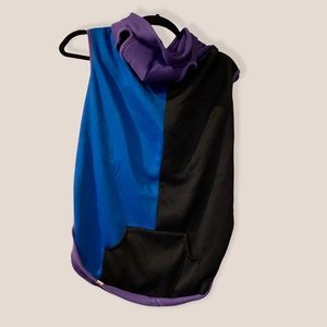 NEW Lego Color block Hoodie for Dogs with ear cutout hood